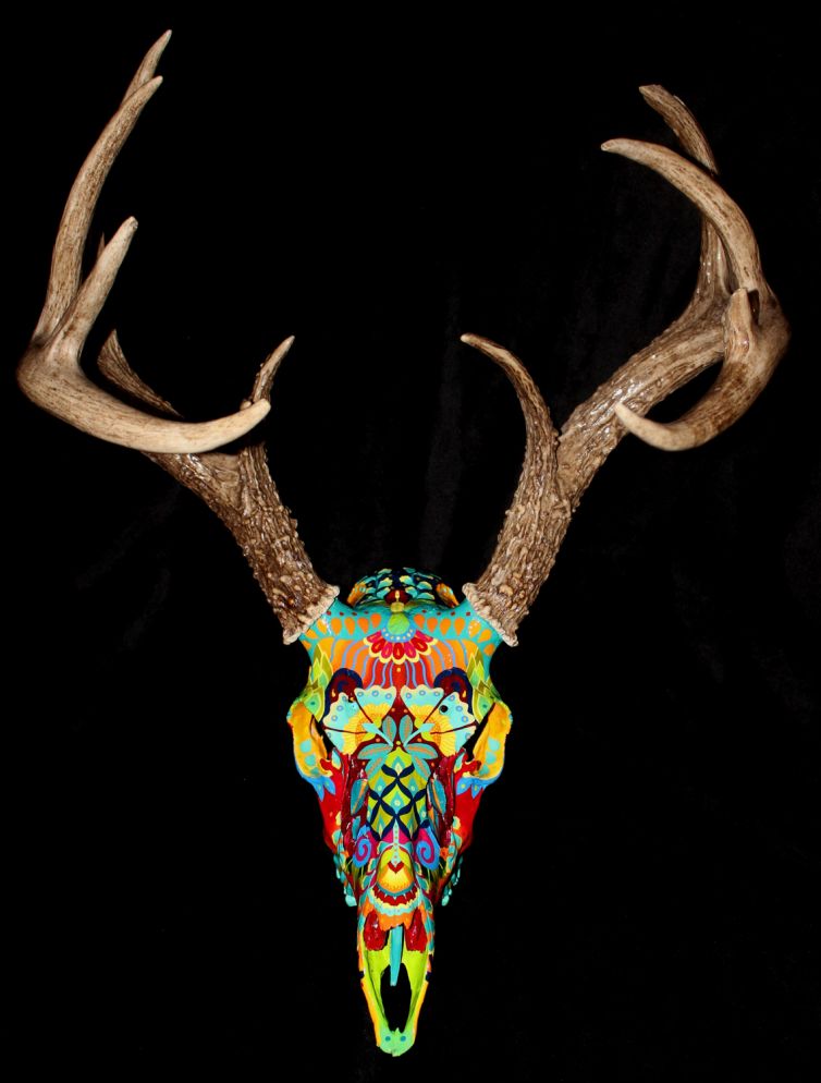 Summer Bloom Deer