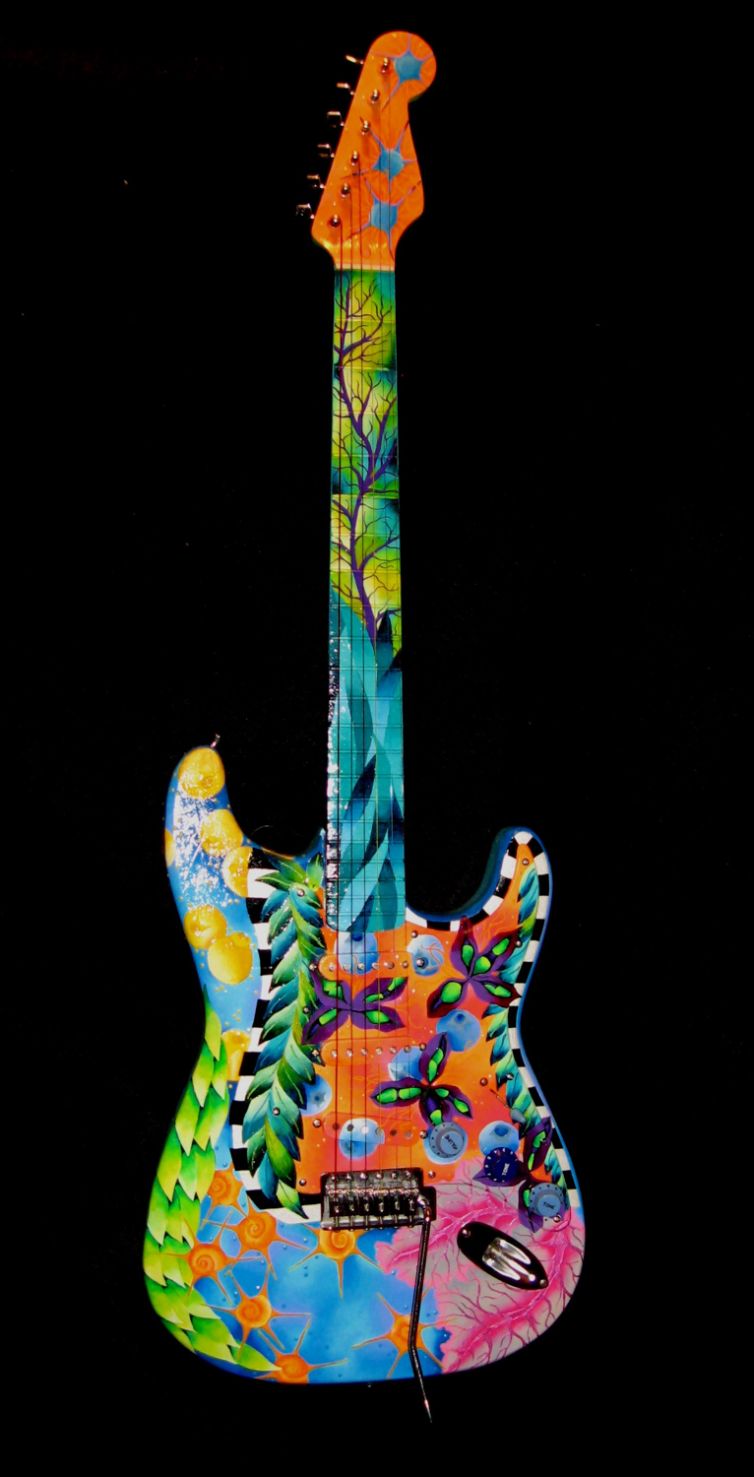 JW Floral Expanse Stratocaster