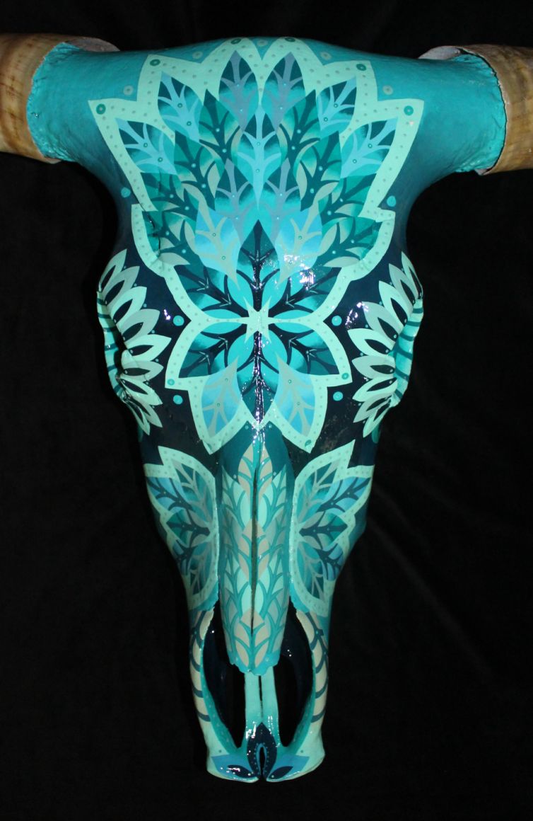 Navajo Turquoise Longhorn