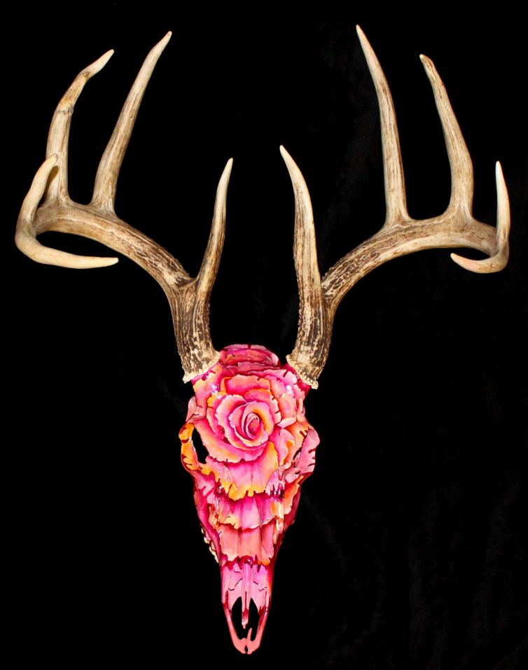 Blushing Rose Deer