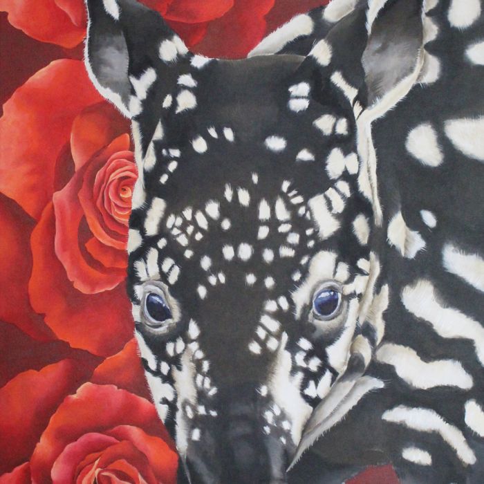 ELIZABETH ELEQUIN - TAPIR - 36x24 inches