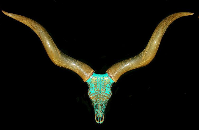 Gilded Turquoise Watusi