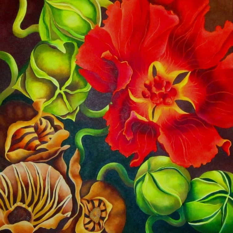 Hollyhock II
