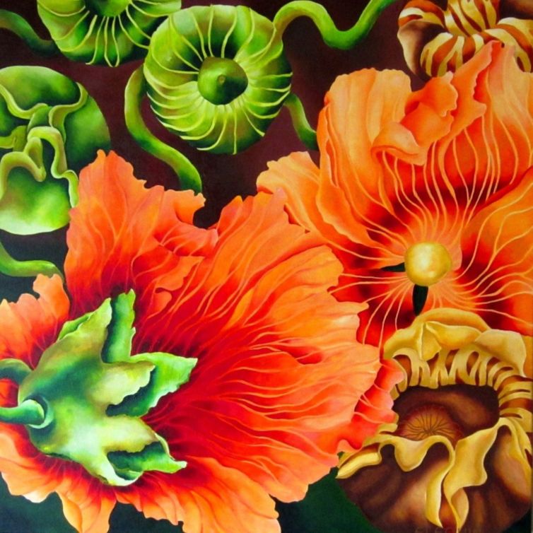 Hollyhock III