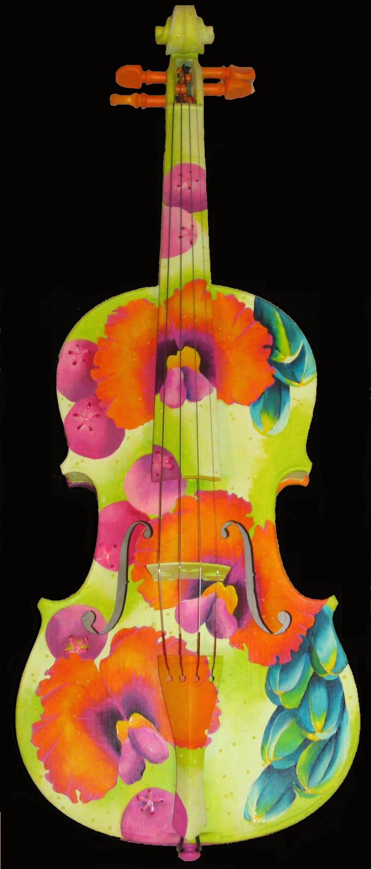 Citrus Orchid Violin