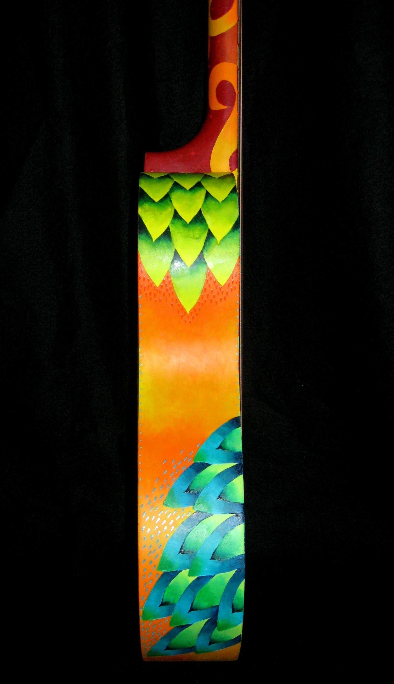 Elizabeth Elequin - Elementary Hue Acoustic Guitar - Acrylic
