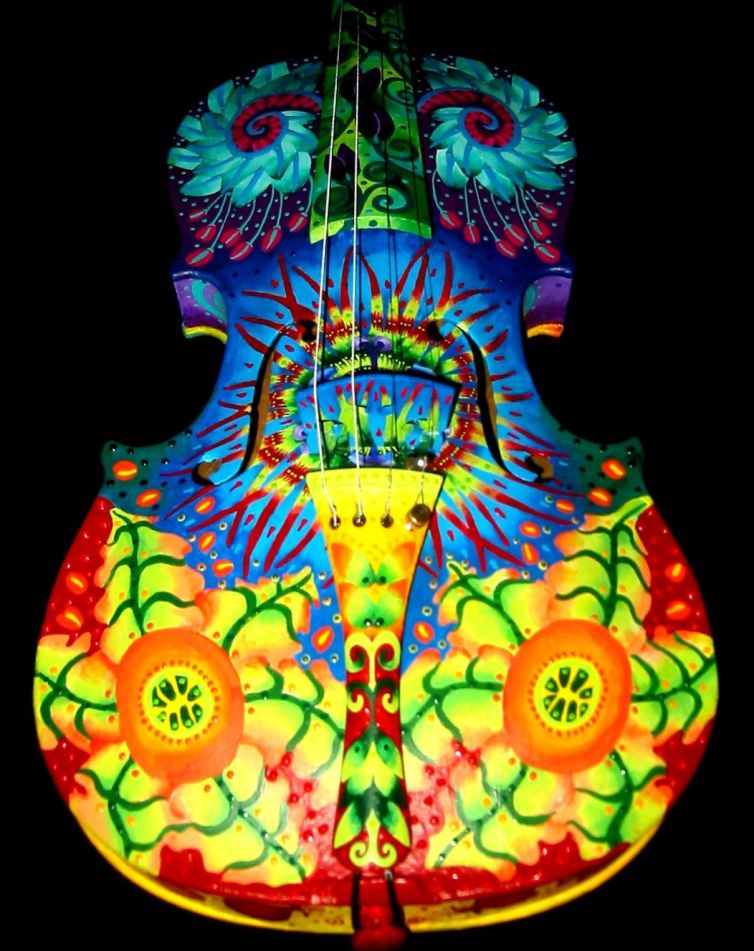 Kaleidoscope Garden Violin